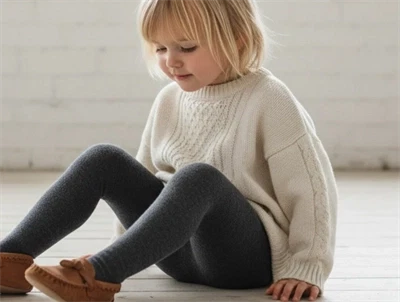 MP strømpebukser uld/bomuld dark grey 