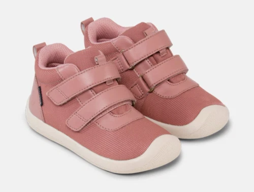 Bundgaard Moon sko rosa med dobbelt velcro