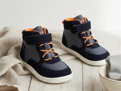 Bundgaard teal/navy overgangsstøvler/vintersneakers Briley med TEX