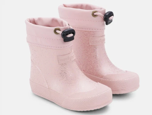 Bundgaard Malik Cover vintergummistøvle lyserød glimmer