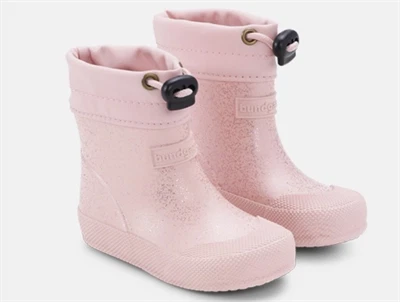 Bundgaard Malik Cover vintergummistøvle lyserød glimmer