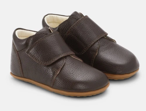 Bundgaard Tannu hjemmesko mørkebrun med velcro