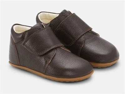 Bundgaard Tannu hjemmesko mørkebrun med velcro