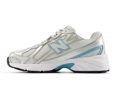 New Balance 740 sneaker grey matter med snørebånd