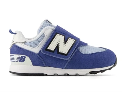 New Balance 574 sneaker magic blue med velcro