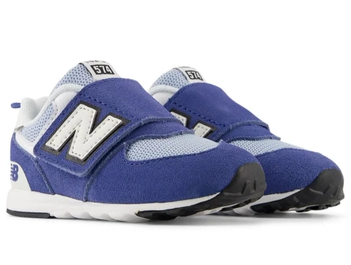 New Balance 574 sneaker magic blue med velcro