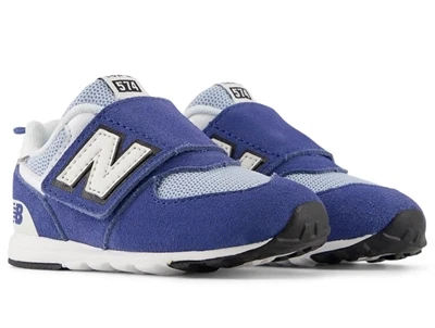 New Balance 574 sneaker magic blue med velcro