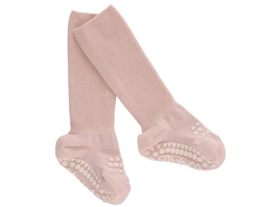 GoBabyGo skridsikre bambusstrømper i soft pink