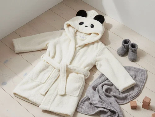 Liewood Panda creme de la creme badekåbe Lily