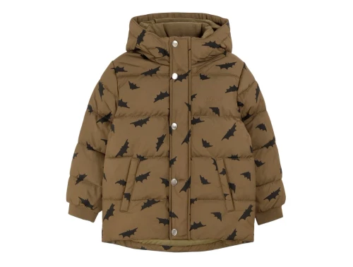 Liewood bats/khaki puffer down vinterjakke Palle