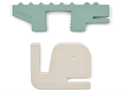 Liewood sandy/peppermint dørstopper Bjarke (2-pak)