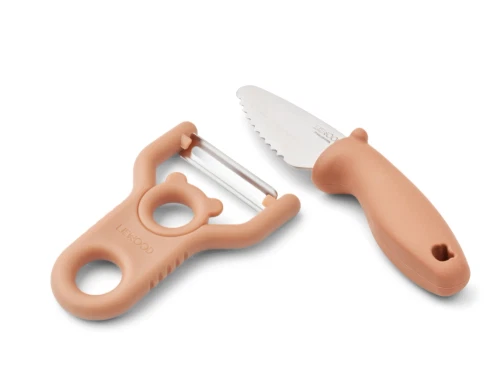 Liewood køkkensæt tuscany rose med skræller og kniv