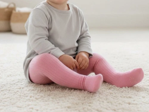 Minipop strømpebukser light pink