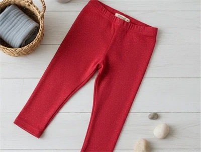 MarMar legging Lisa red gold lurex