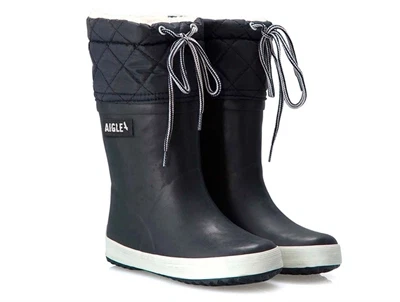 Aigle Giboulee vintergummistøvle blå