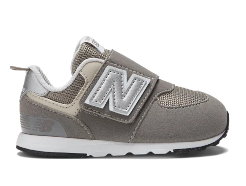 New Balance 574 sneaker rain cloud/sølv metallic
