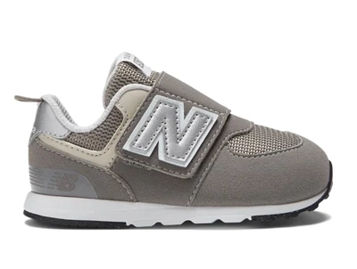 New Balance 574 sneaker rain cloud/sølv metallic