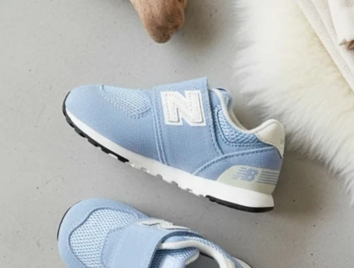 New Balance chrome blue/light chrome blue 574 sneaker