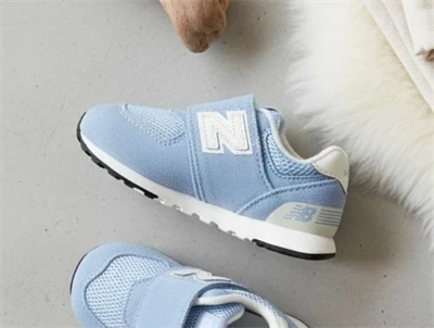 New Balance chrome blue/light chrome blue 574 sneaker