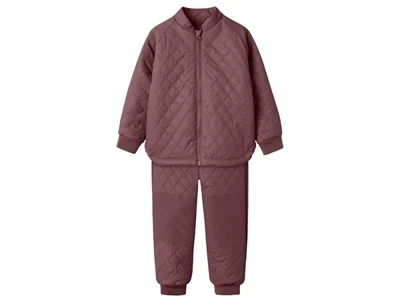 Name It termosæt rose brown med forstærkninger