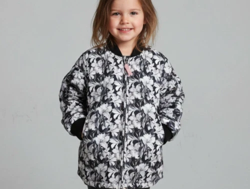 Petit by Sofie Schnoor termojakke sort blomster