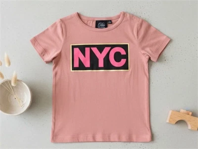 Petit by Sofie Schnoor t-shirt NYC dusty rose