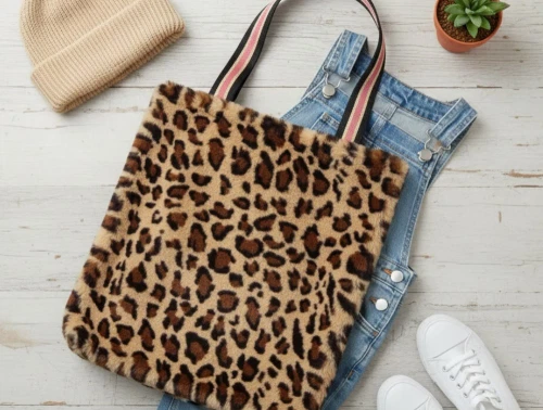 Petit by Sofie Schnoor shopper brown leopard