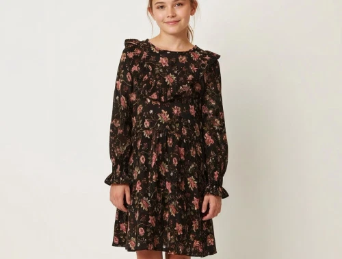 Petit by Sofie Schnoor kjole flower black