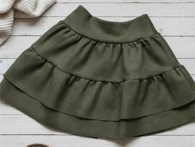 Sofie Schnoor Girls nederdel Nola army green