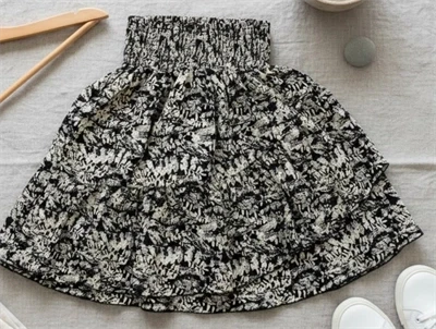 Sofie Schnoor Girls nederdel sort mix