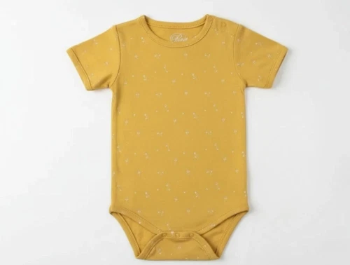 Petit by Sofie Schnoor body Dicte mustard print