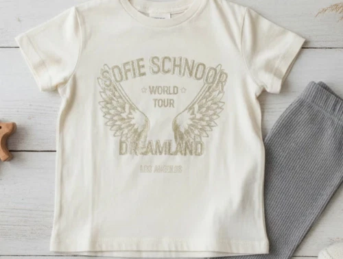Sofie Schnoor Girls t-shirt antique white