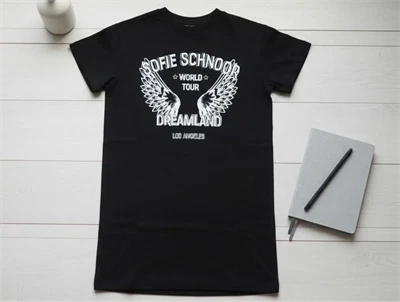 Sofie Schnoor Girls t-shirt/kjole sort