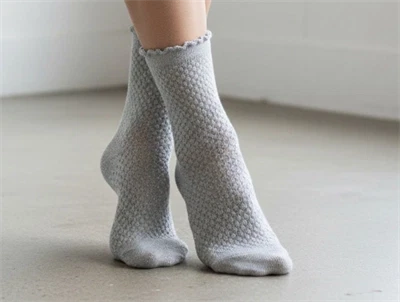 Petit by Sofie Schnoor strømper silver glitter (3-pak)