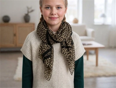 Petit by Sofie Schnoor halstørklæde leopard