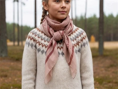 Petit by Sofie Schnoor halstørklæde light rose