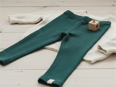 Petit Piao leggings dark sea modal