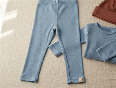 Petit Piao leggings allure blå