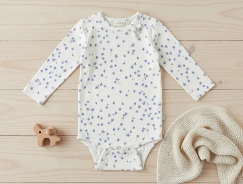 Petit Piao forget me not blomstret body