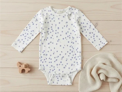 Petit Piao forget me not blomstret body