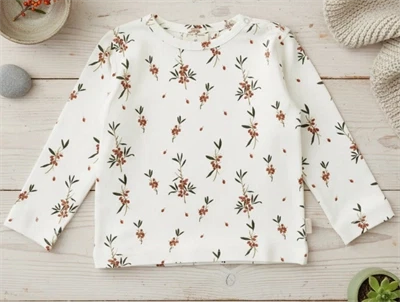 Petit Piao t-shirt sea buckthorn