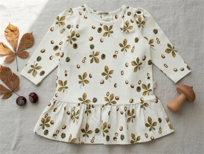 Petit Piao kjole chestnut kastanjer