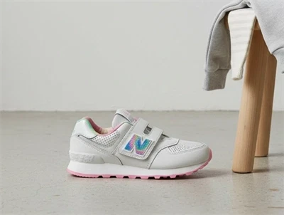 New Balance 574 sneaker grå/pink