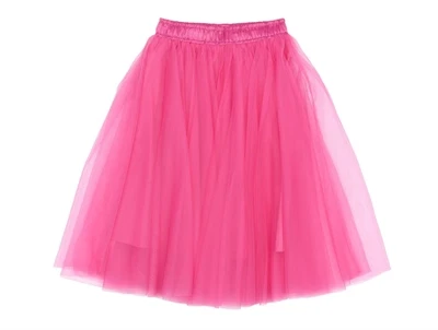 Bagside af pink tylskørt fra THE NEW