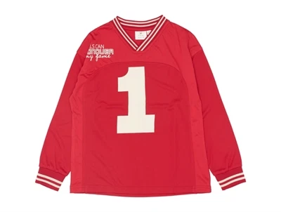 THE NEW Ruby langærmet t-shirt rød pige forfra