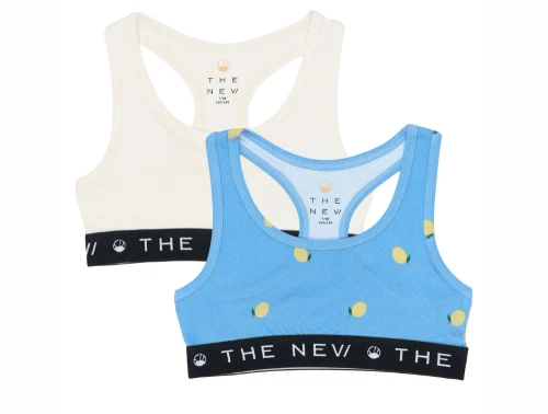 THE NEW top gardenia med citronprint 2-pak