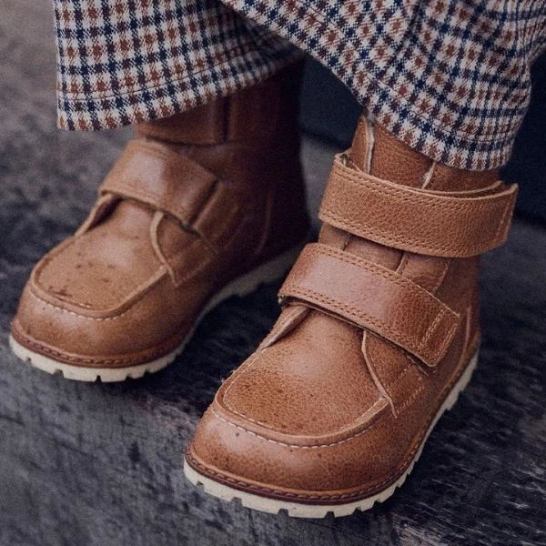 Gode vintersko i læder til børn