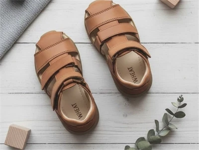 Wheat sandal Figo amber brown