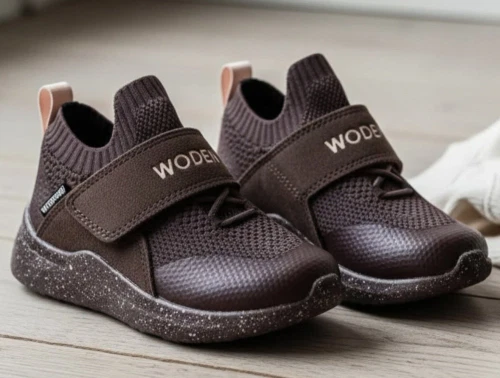 Woden Kids sneaker Alex waterproof fudge