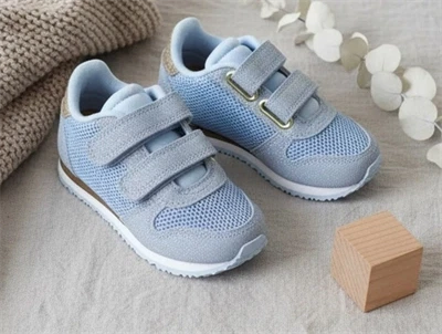 Woden Kids sneaker Sandra pearl blue skies